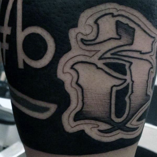 Unique Numbers Masculine Mens Arm Tattoo Designs