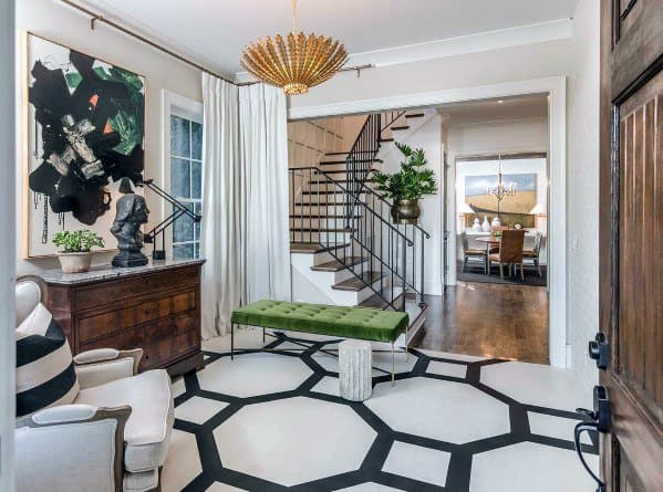 Unique Painted Floor Home Ideas