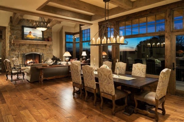 Unique Rustic Dining Room Ideas
