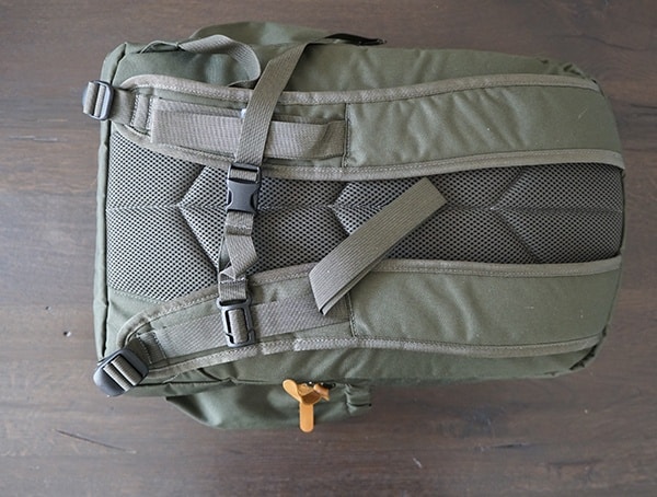 United By Blue Arid Backpack Back View With Straps