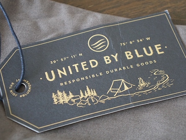 United By Blue Holt Work Shirt For Men With Tag