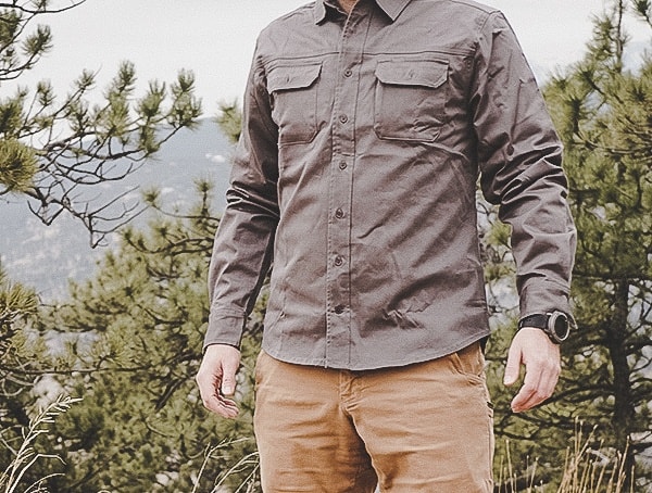 United By Blue Mens Long Sleeve Button Down Holt Work Shirt Review