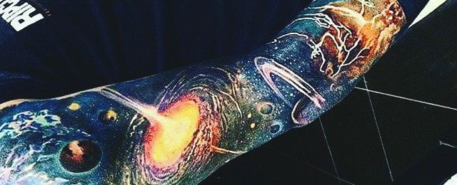 Universe Tattoo Designs For Men