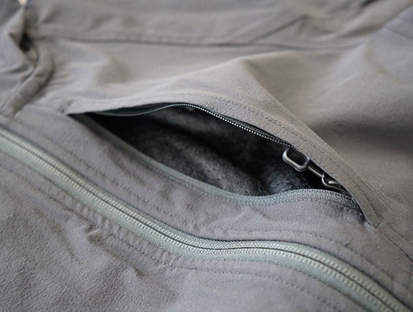 Upper Chest Zippered Pocket Beyond Clothing K5 Velox Light Softshell Jacket For Men