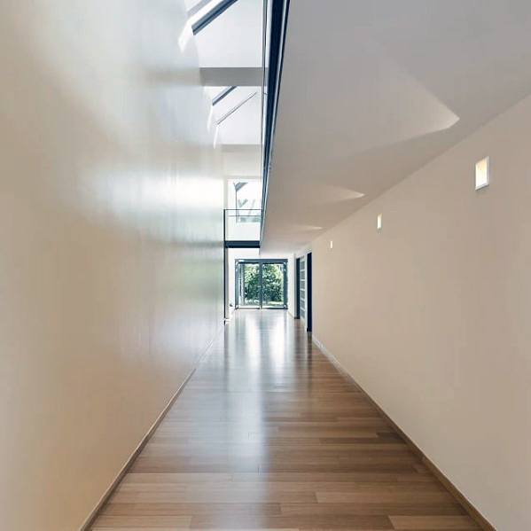 Upper Wall Square Led Hallway Lighting Ideas