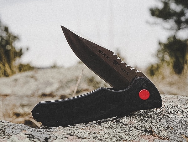Usa Made Folding Knives Carbon Fiber Sprint Pro Buck Knives Review