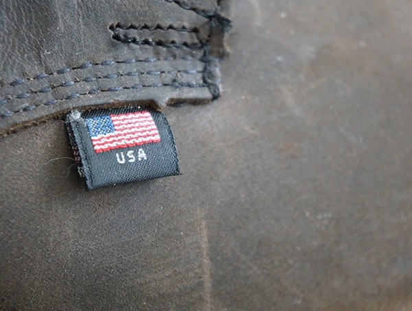 Usa Tag Thorogood Logger Series 9 Inch Brown Crazyhorse Waterproof Work Boots