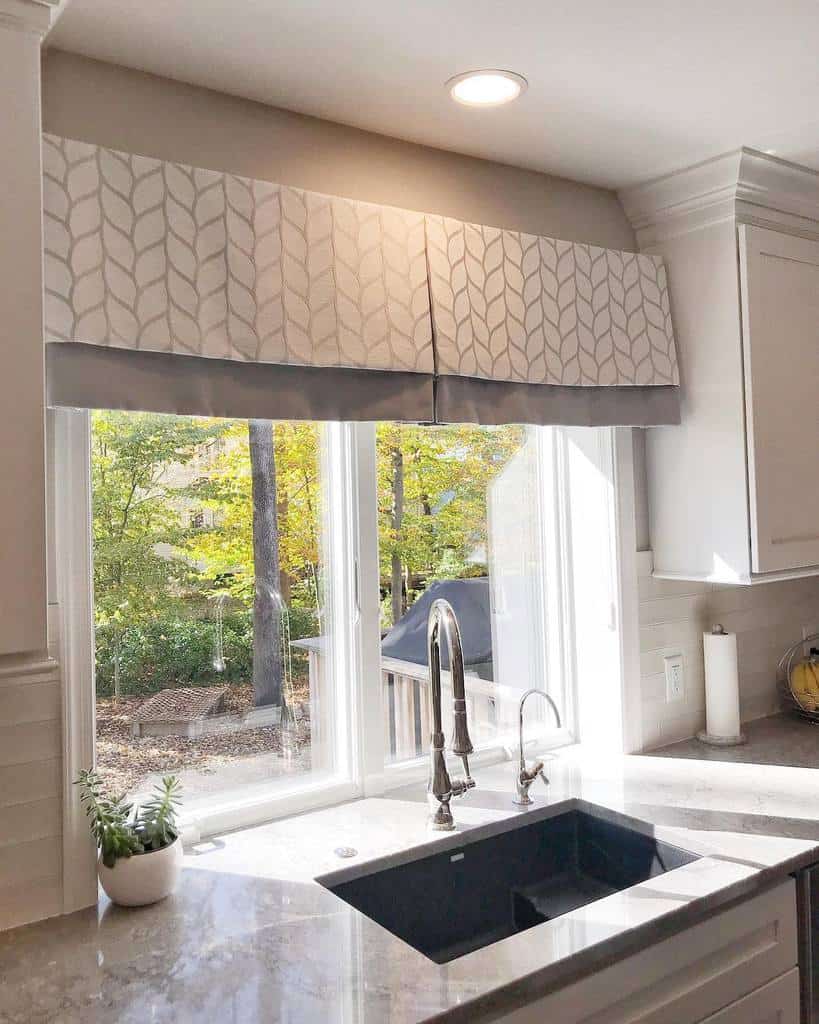 valance kitchen curtain ideas annettenielseninteriordesigner