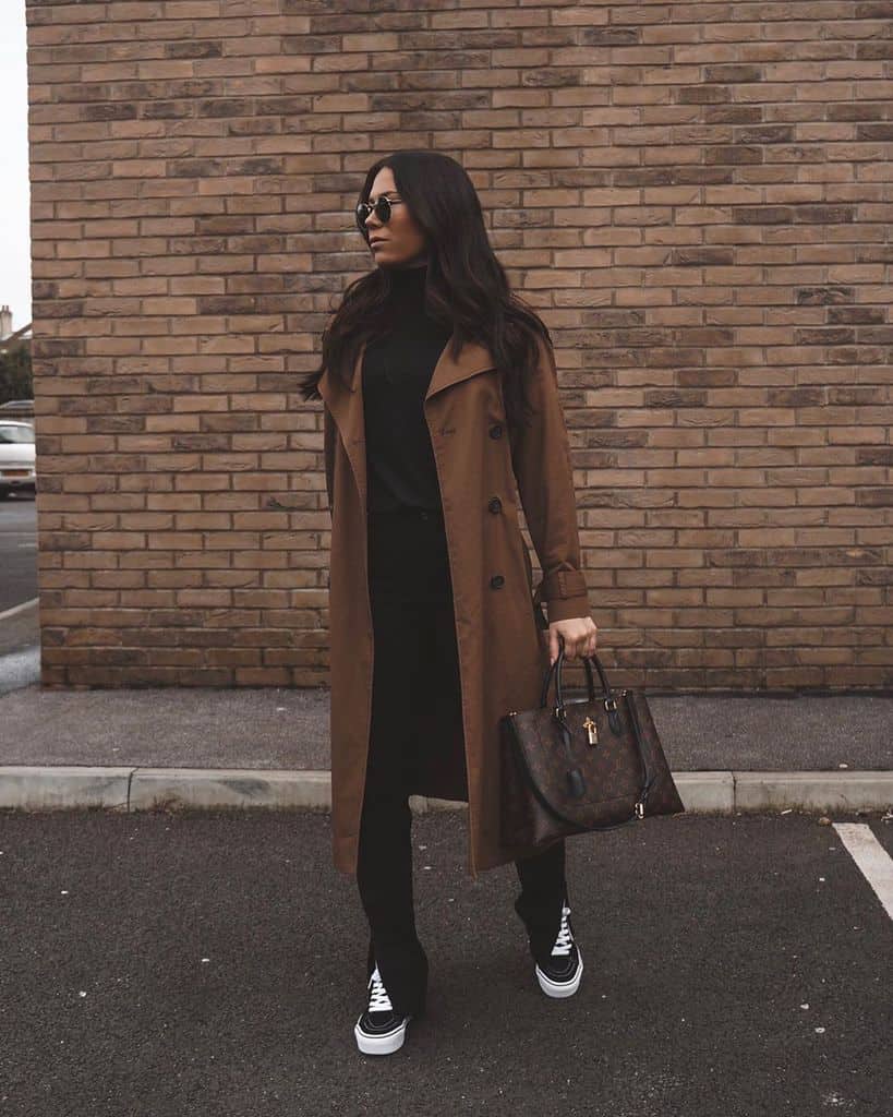 Vans And Jeans With Slits Outfit