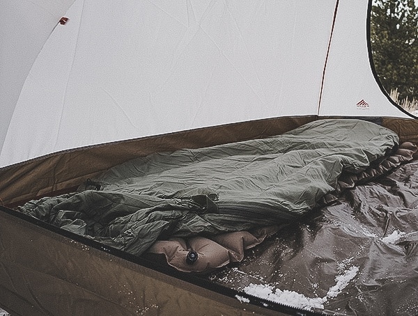 Varicom Delta Sleeping Bag Inside Of Kelty Outfitter Pro 3 Tent Review