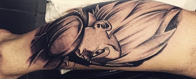 Vegeta Tattoo Designs For Men