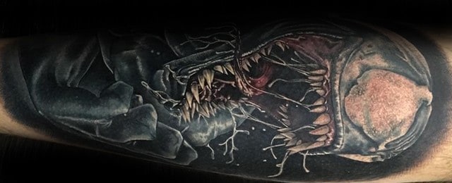 Venom Tattoo Designs For Men