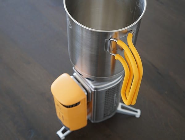 Vertical Cool Touch Handles Biolite Kettlepot