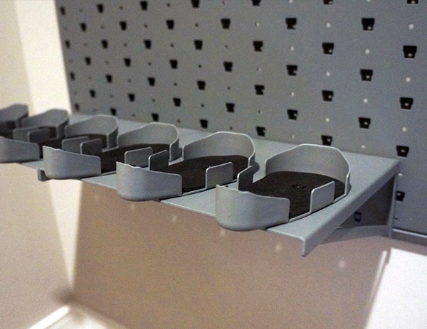 vertical rifle stock hanger