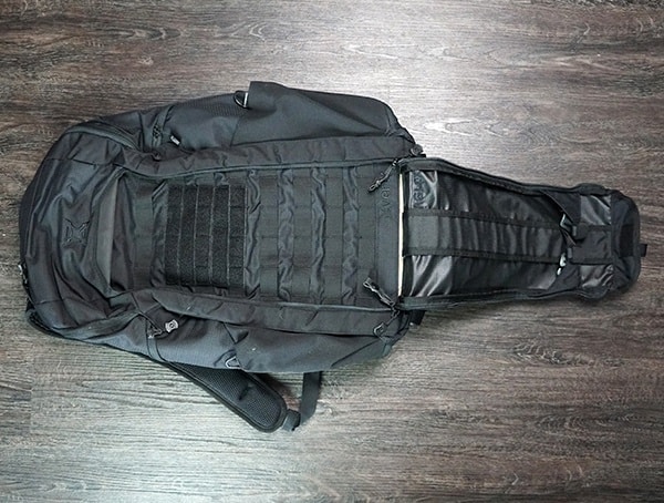 Vertx Edc Gamut Plus Backpacks Front Compartment Opened Up