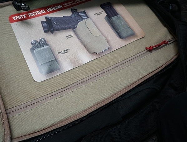 Vertx Tactigami Area Interior Of Edc Gamut Plus Backpacks
