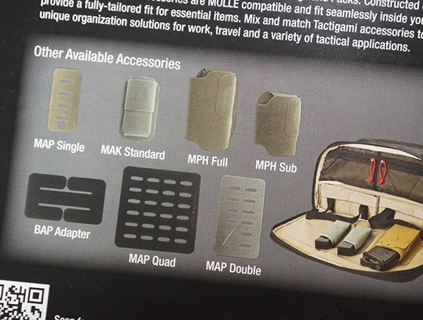 Vertx Tactigami Available For Backpacks