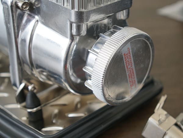 Viair 400p Automatic Compressor Air Filter Connected