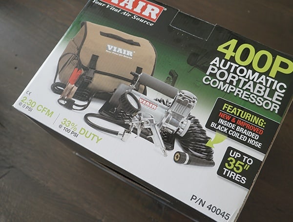 Viair 400p Automatic Portable Compressor Box For Up To 35 Inch Tires