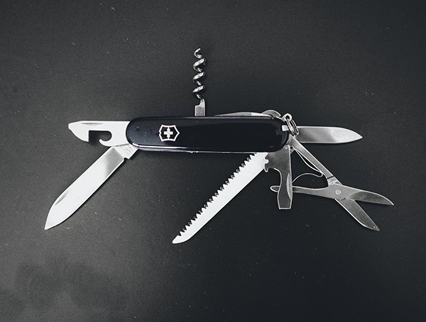 Victorinox Huntsman Review Side View