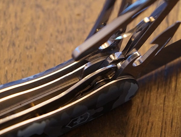 Victorinox Skipper Navy Camouflage Tool Inner Compartment Housing