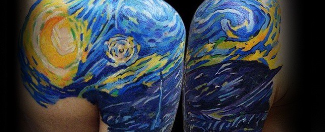Vincent Van Gogh Tattoo Designs For Men