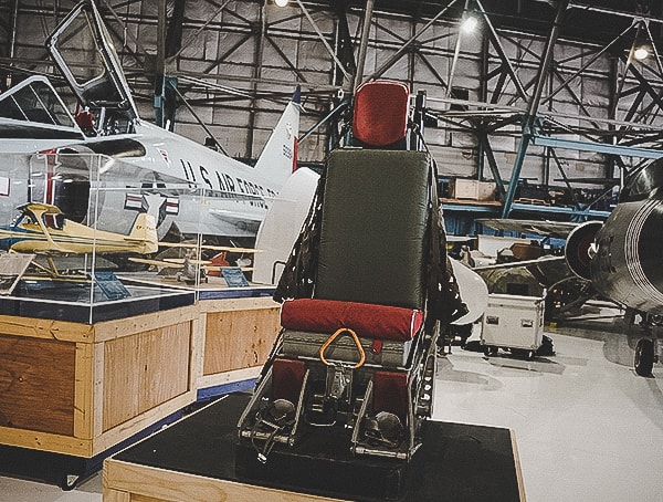 Vintage Ejection Aircraft Pilot Seat