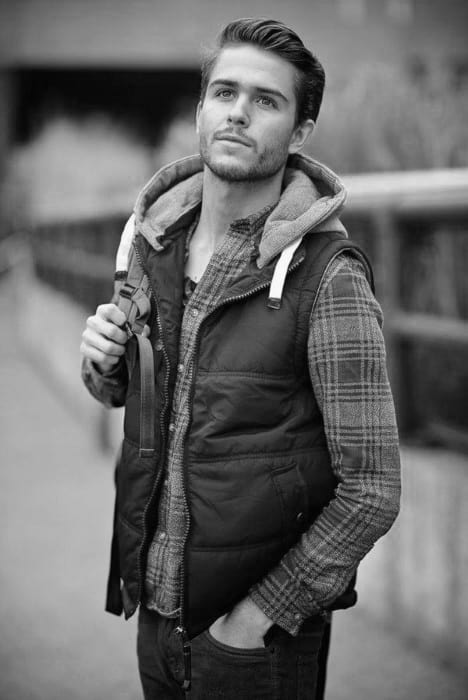 Vintage Hipster Hairstyle For Men