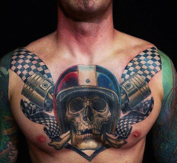 Vintage Motorcycle Tattoos