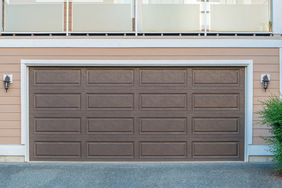 traditional panel garage door 