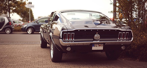 Vintage Restored Ford Mustang