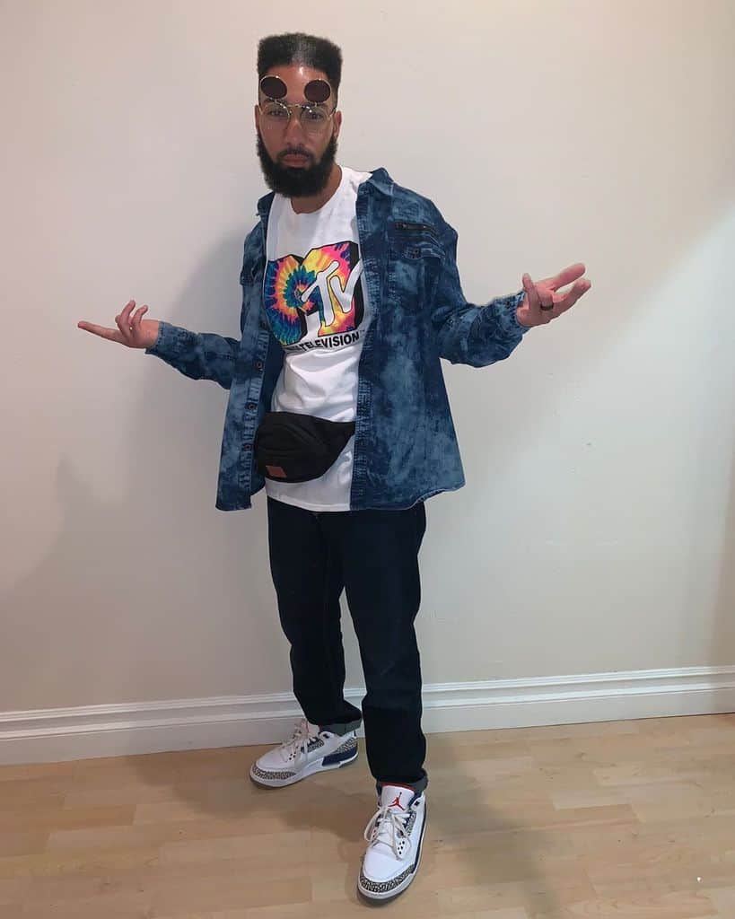 Vintage Sacramento True Blue Outfit