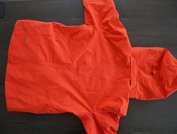 Volcanic Red Mens Obermeyer Kodiak Jacket Back