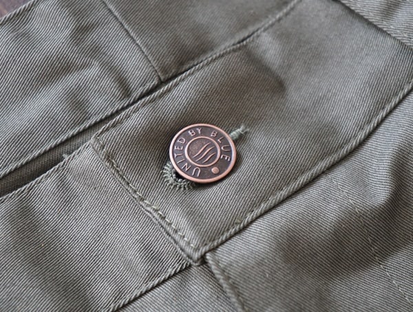 Waist Button Detail Mens United By Blue Cartwright Pants