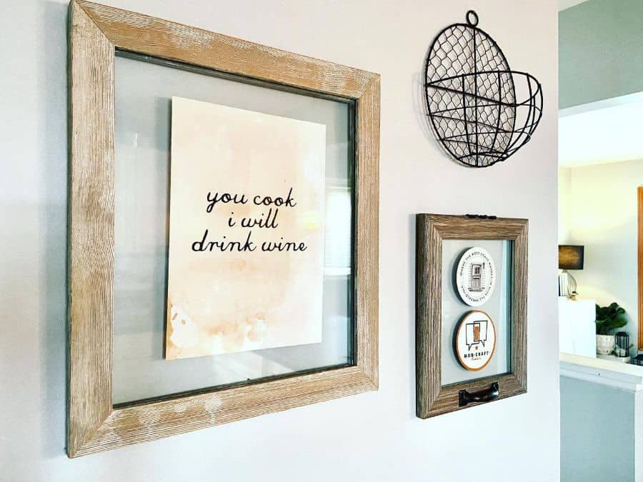 framed wall art decor