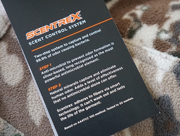 Walls Pro Series Xelerator Hunting Pant Scentrex Scent Control System Tag Explained