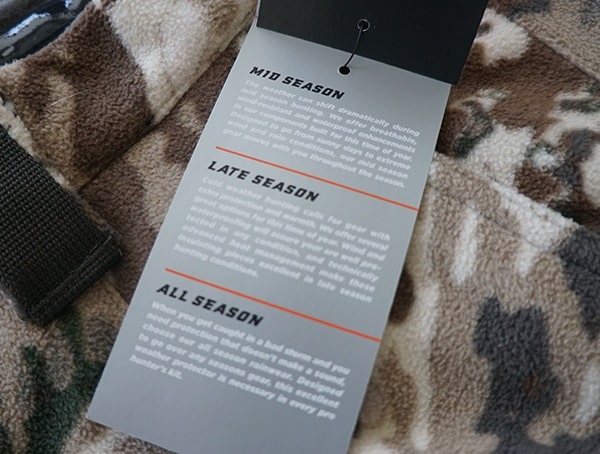 Walls Pro Series Xelerator Hunting Seasons Explained For Pants