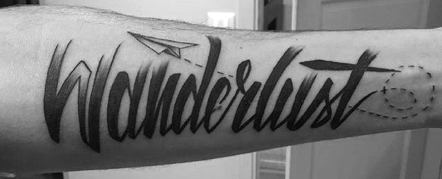 Wanderlust Tattoo Designs For Men