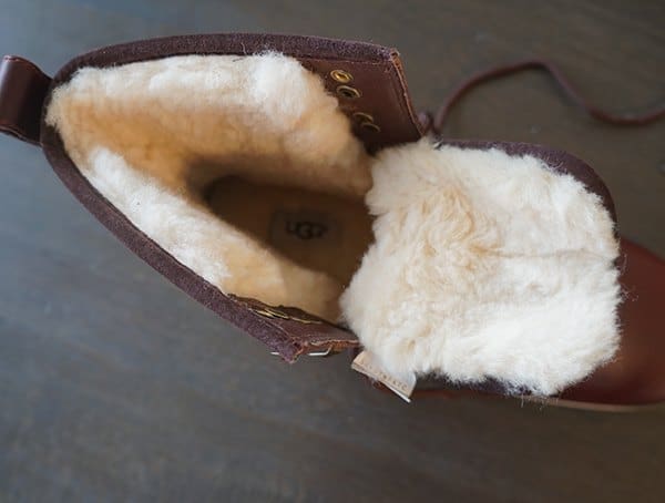 Warm And Snug Upper And Sock Lining Wool Mens Ugg Cordovan Hannen Tl Boots