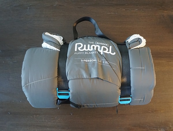 Washing Machine Friendly Rumpl Puffy Sherpa Blankets With Synethic Insulation