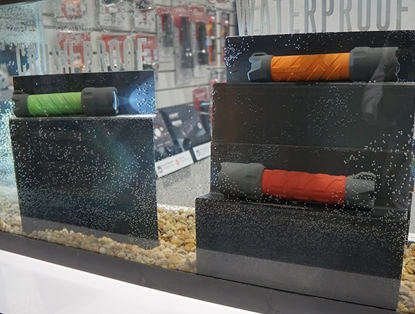 Waterproof Coast Flashlights Display Outdoor Retailer Summer Market 2018