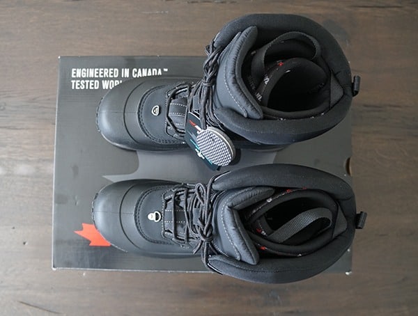 Waterproof Insulated Baffin Summit Winter Boots For Men Top View