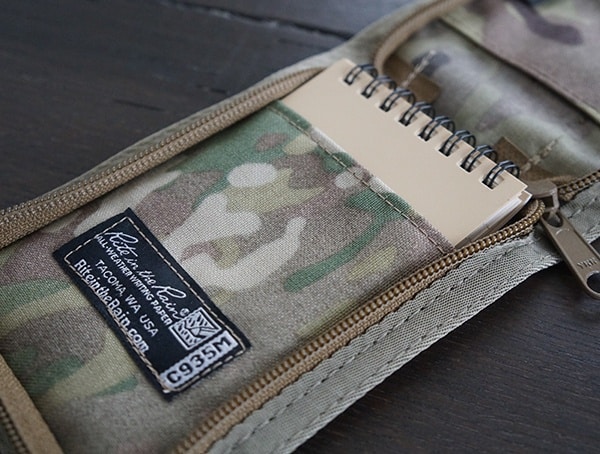 Waterproof Notepad With Multicam Storage Pouch Rite In The Rain Kit