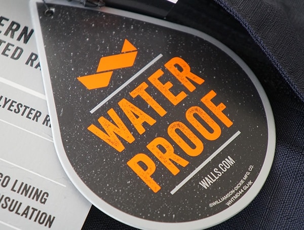 Waterproof Walls Modern Work Insulated Mens Rain Jacket