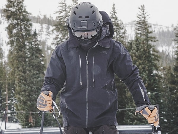 Waterproof Windproof Mens Trew Cosmic Jacket Reviews Skiing Slopes