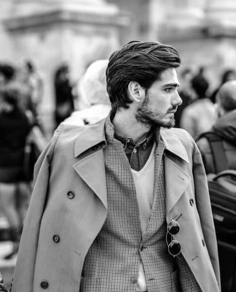 Wavy Haircuts For Men With Medium Length Hair