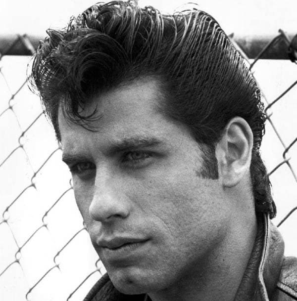 Wavy Male Greaser Hairstyles Medium Length
