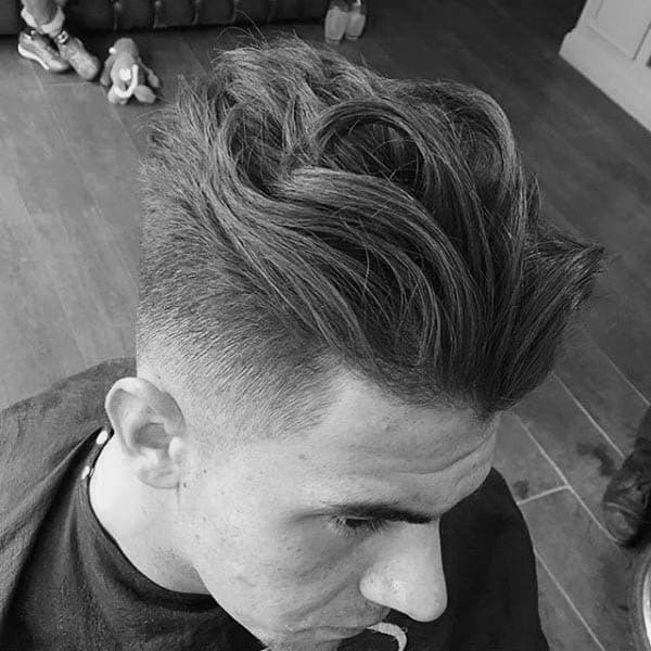 Wavy Mens Medium To Long Length Hairstyles