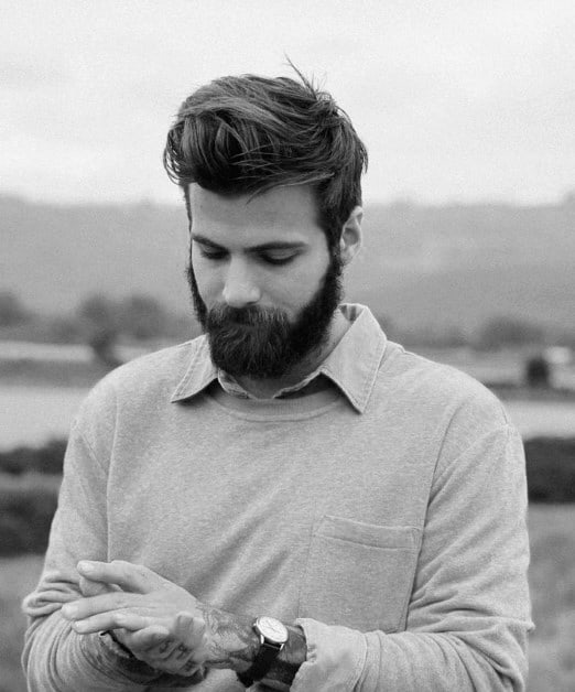 Wavy Thick Men Hairstyles For Medium Hair