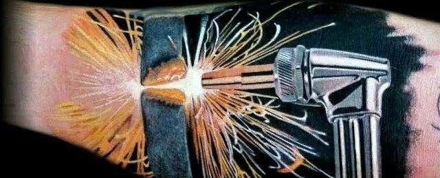 Welding Tattoos For Men